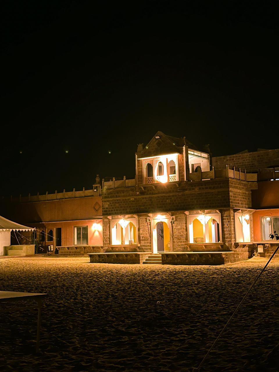 Heritage Building at Night
